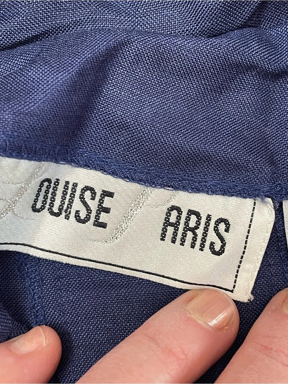 Louise Paris Linen zipper vest cinch waist beach coastal